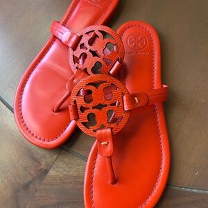 Tory Burch Orange Sandals